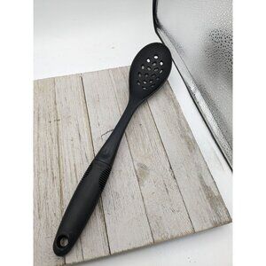 OXO Hard Black Nylon Slotted Spoon 14"